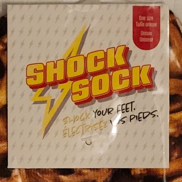 SHOCK SOCK Pretzel Socks One Size Brand New In Package - Picture 4 of 4
